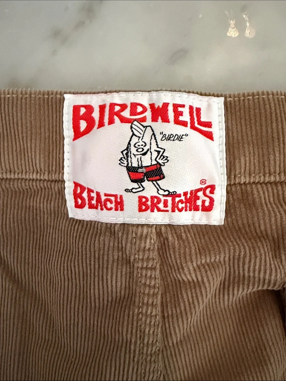 Birdwell Beach Britches 32 Brown Corduroy - Picture 2 of 7